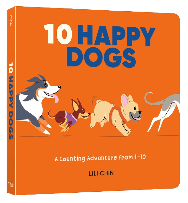 Ten Happy Dogs