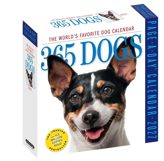 365 Dogs Page-A-Day(r) Calendar 2027: The World's Favorite Dog Calendar
