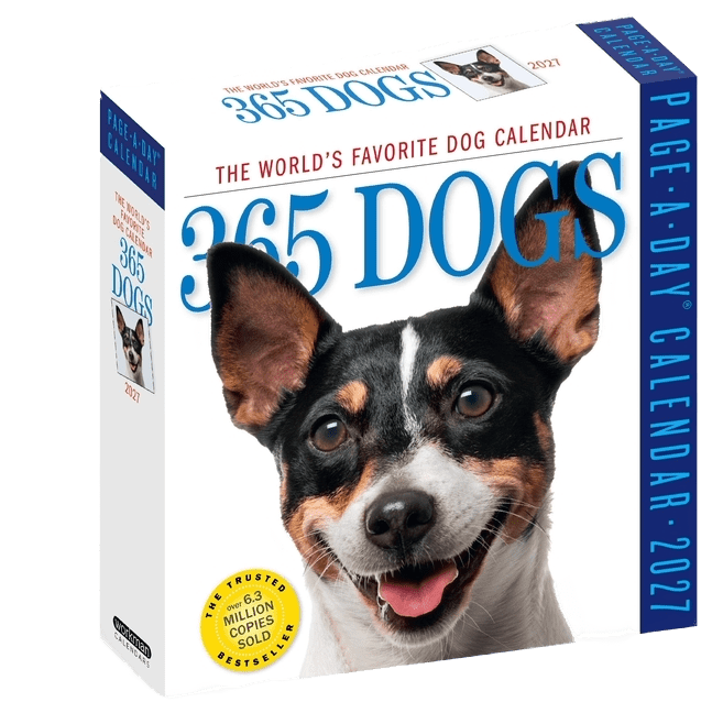 365 Dogs Page-A-Day(r) Calendar 2027: The World's Favorite Dog Calendar