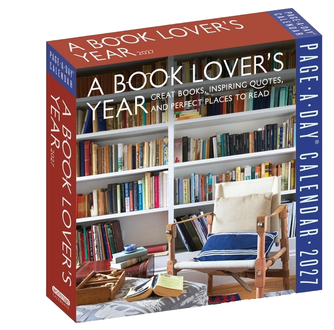 A Book Lover's Year Page-A-Day(r) Calendar 2027: Great Books, Inspiring Quotes, and Perfect Places to Read