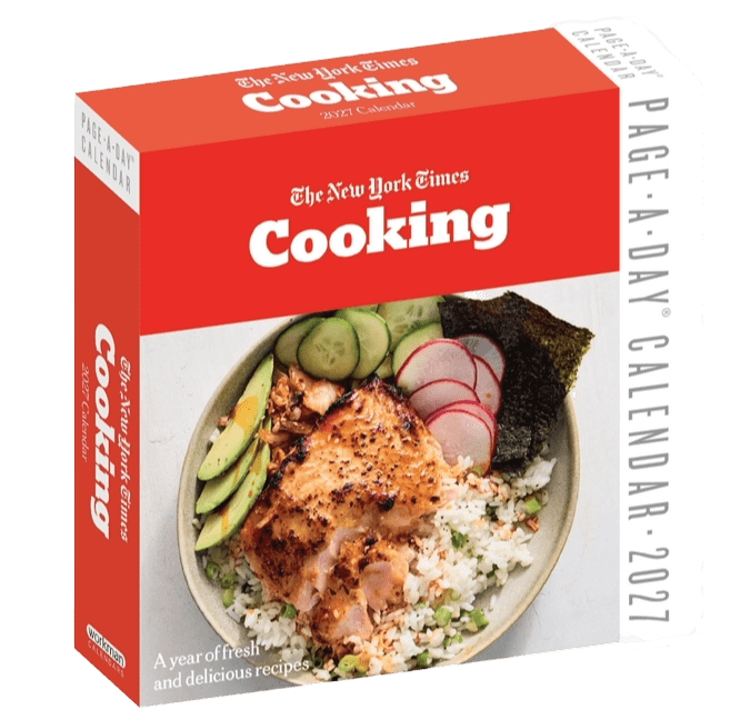 The New York Times Cooking Page-A-Day(r) Calendar 2027: A Year of Fresh and Delicious Recipes