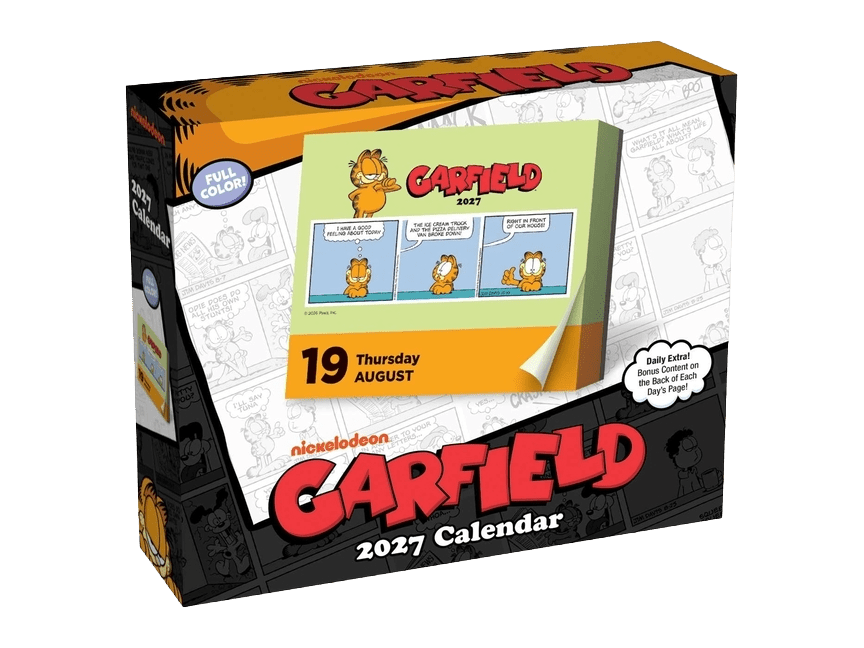 Garfield 2027 Day-To-Day Calendar