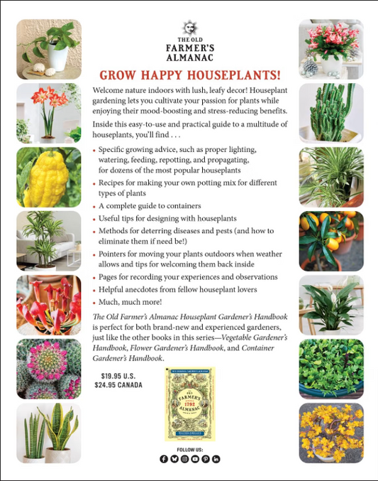 The Old Farmer's Almanac Houseplant Gardener's Handbook