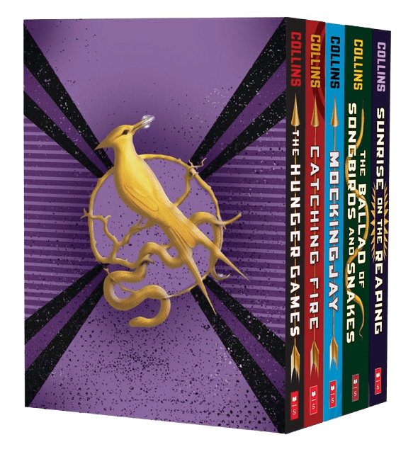 Hunger Games 5-Book Paperback Box Set (the Hunger Games, Catching Fire, Mockingjay, the Ballad of Songbirds and Snakes, Sunrise on the Reaping)