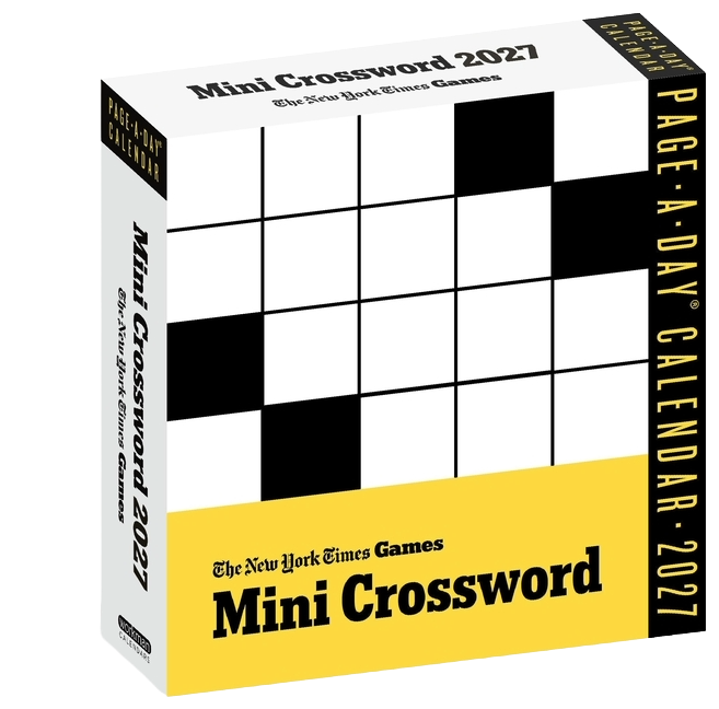 The New York Times Mini Crossword Page-A-Day(r) Calendar 2027: For Crossword Beginners and Puzzle Pros