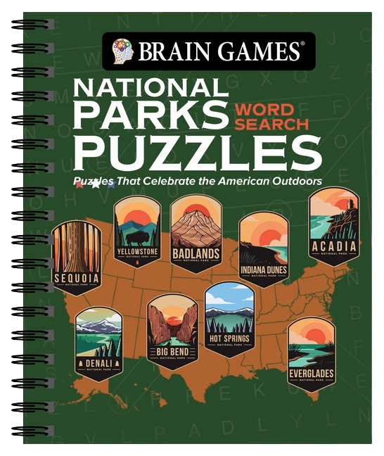 Brain Games - National Parks Word Search Puzzles