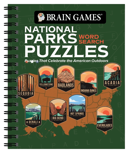 Brain Games - National Parks Word Search Puzzles