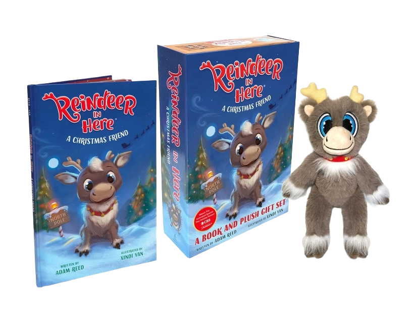 Reindeer in Here (Book & Plush): A Christmas Friend -- A Simply Magical Tradition