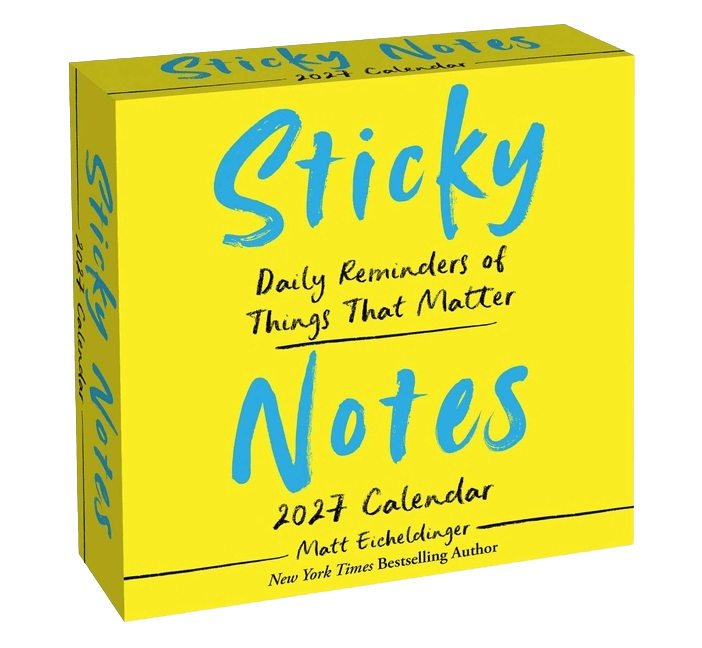 Sticky Notes 2027 Day-To-Day Calendar