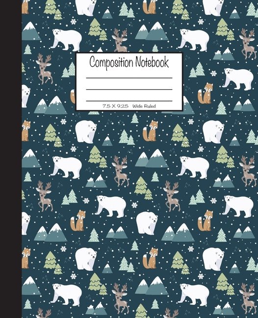 Composition Notebook: 7.5x9.25, Wide Ruled - Ingram