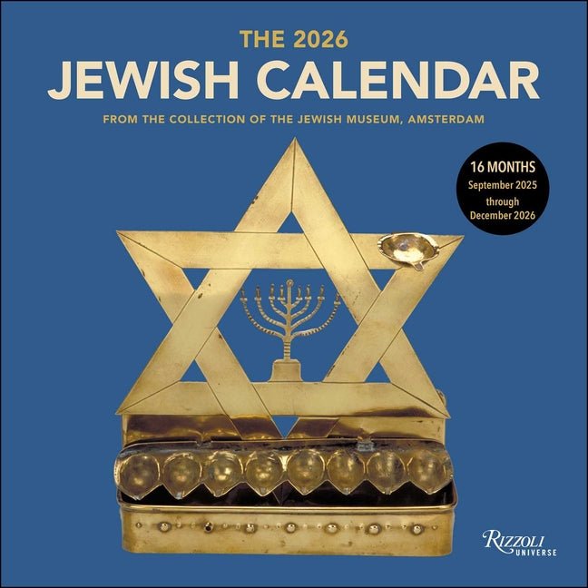Jewish Calendar 2025-2026 (5786) 16-Month Wall Calendar - Ingram