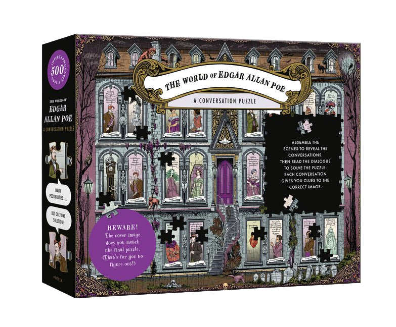 The World of Edgar Allan Poe: A Conversation Puzzle: 500-Piece Puzzle
