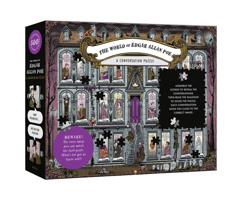 The World of Edgar Allan Poe: A Conversation Puzzle: 500-Piece Puzzle