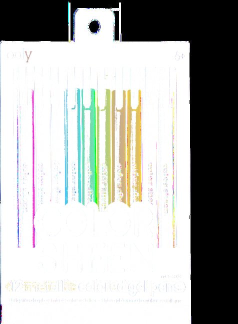 Color Sheen Metallic Gel Pens - Set of 12 - Ingram