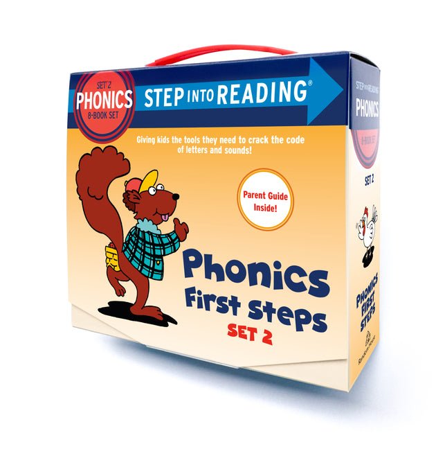 Step Into Reading Set 2 Phonics First Steps Box Set: Includes 8 Easy-To-Decode Books and Parent Guide - Ingram