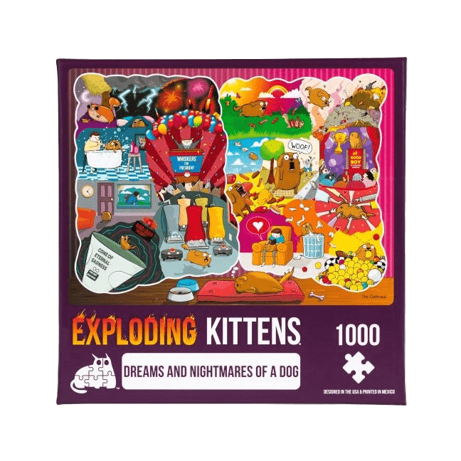 Dreams and Nightmares of a Dog Puzzle (1000 piece)