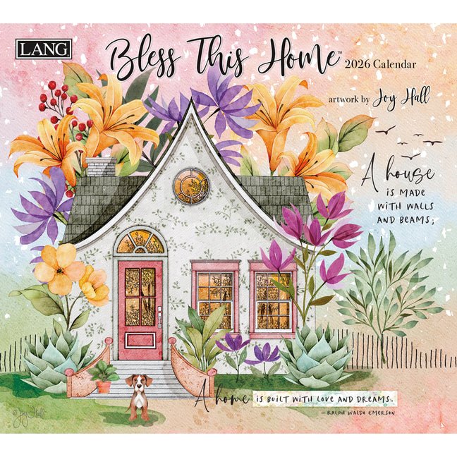 Bless This Home 2026 Wall Calendar - Ingram