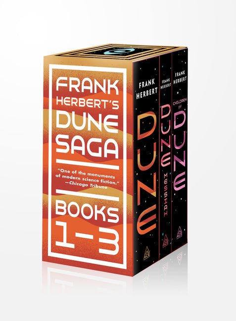Frank Herbert's Dune Saga 3-Book Boxed Set: Dune, Dune Messiah, and Children of Dune - Ingram