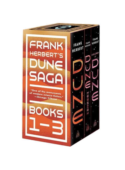 Frank Herbert's Dune Saga Books 1-3 Boxed Set: Dune, Dune Messiah, and Children of Dune
