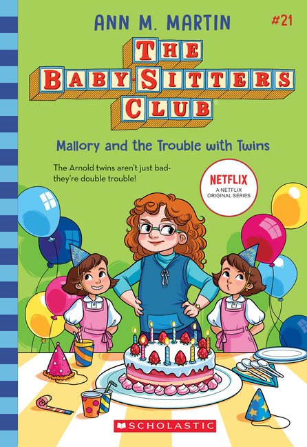 Mallory and the Trouble with Twins (the Baby-Sitters Club #21) - Ingram