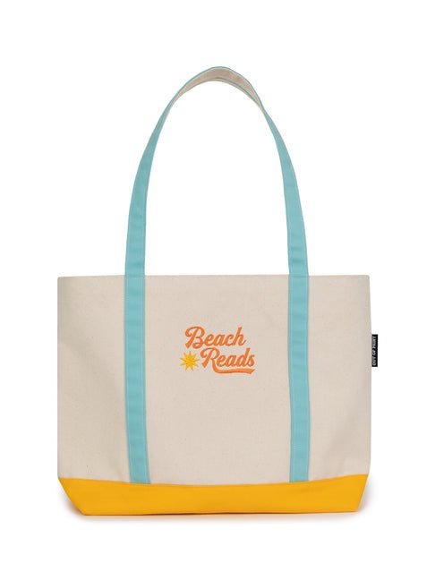 Beach Reads Large Zippered Tote - Ingram