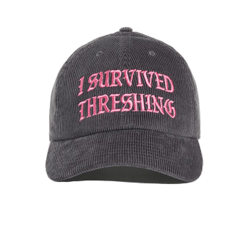Rebecca Yarros's Fourth Wing: I Survived Threshing (Pink Dragon) Hat