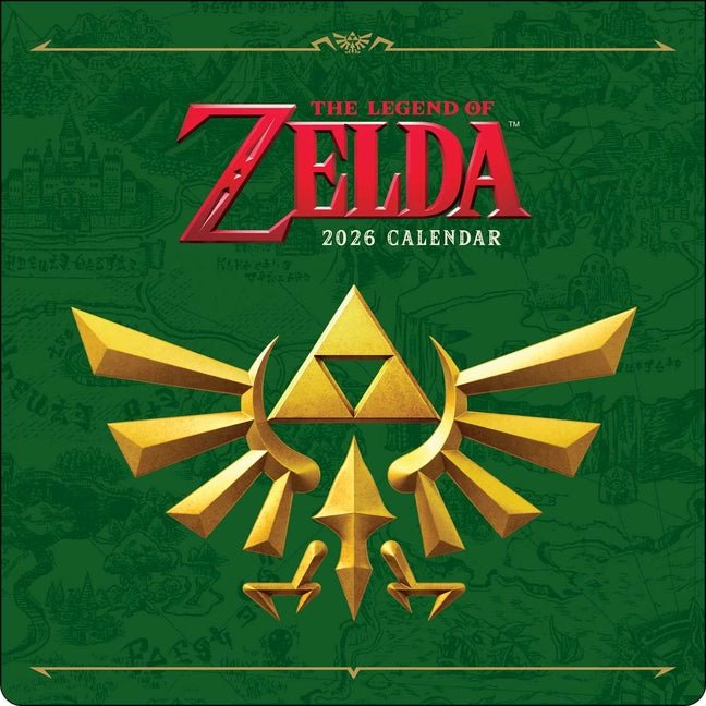Legend of Zelda 2026 Wall Calendar - Ingram
