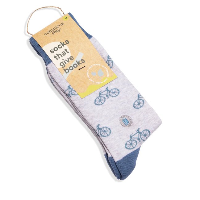 Socks That Give Books (Bikes) - Ingram