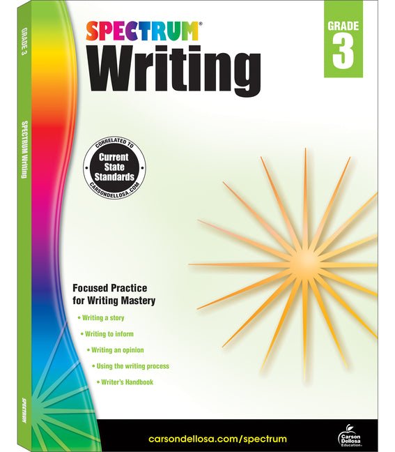 Spectrum Writing, Grade 3: Volume 37 - Ingram