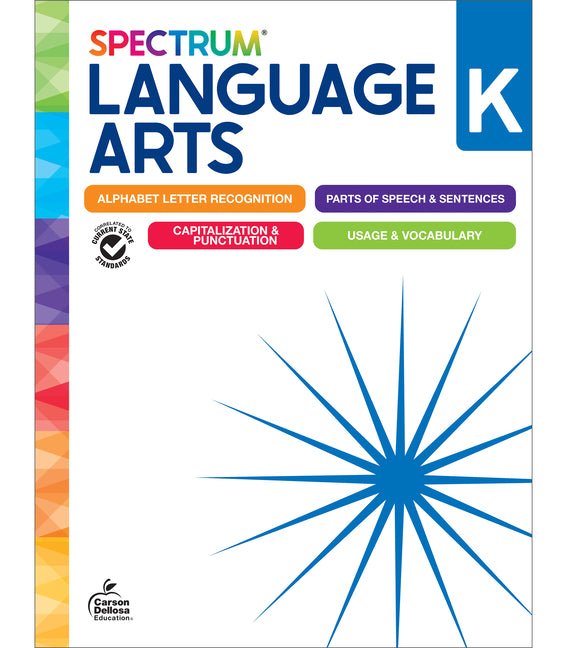 Spectrum Language Arts Workbook, Grade K - Ingram