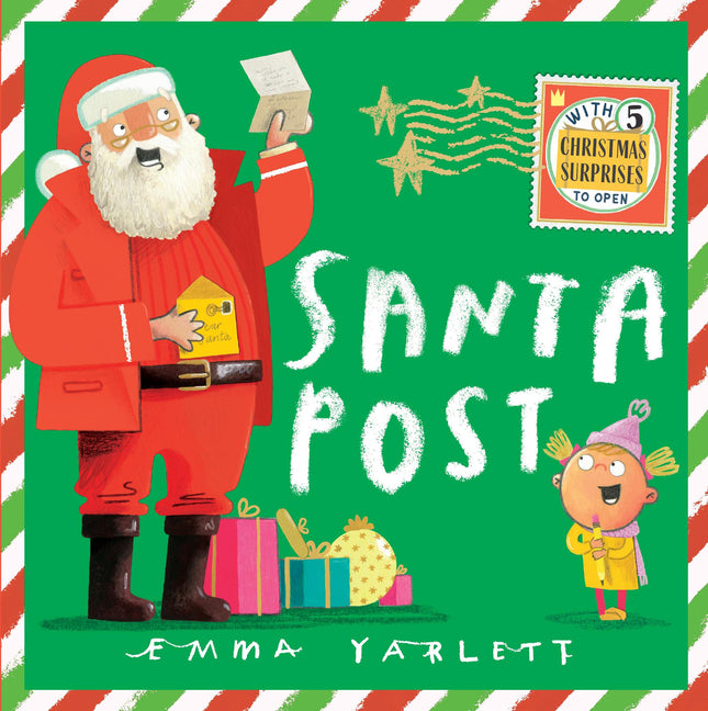 Santa Post: (An Interactive Christmas Picture Book with Letters to Open, Holiday Humor, and Festive Fun for Kids Ages 5-9)