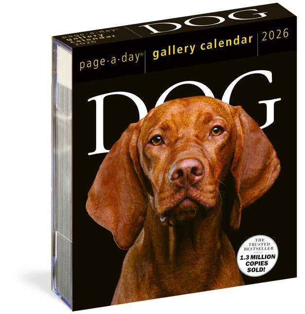 Dog Page-A-Day(r) Gallery Calendar 2026: An Elegant Canine Celebration - Ingram