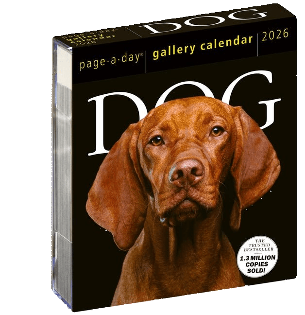 Dog Page-A-Day(r) Gallery Calendar 2026: An Elegant Canine Celebration