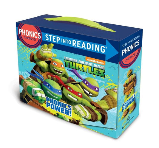 Phonics Power! (Teenage Mutant Ninja Turtles): 12 Step Into Reading Books - Ingram