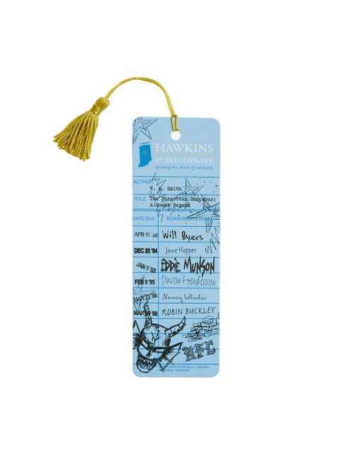 Stranger Things: Hawkins Public Library Bookmark