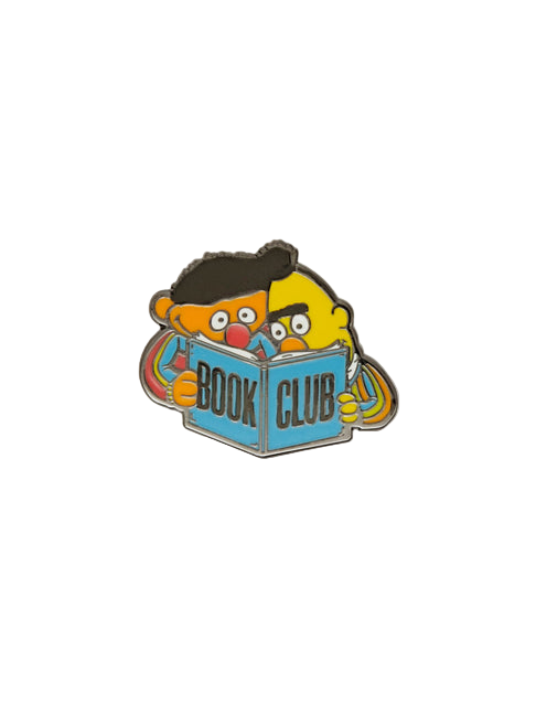Sesame Street: Bert and Ernie Book Club Enamel Pin