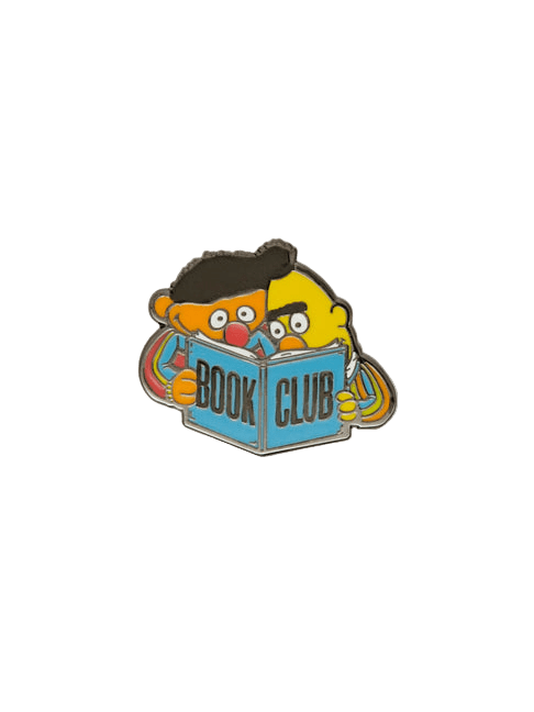 Sesame Street: Bert and Ernie Book Club Enamel Pin