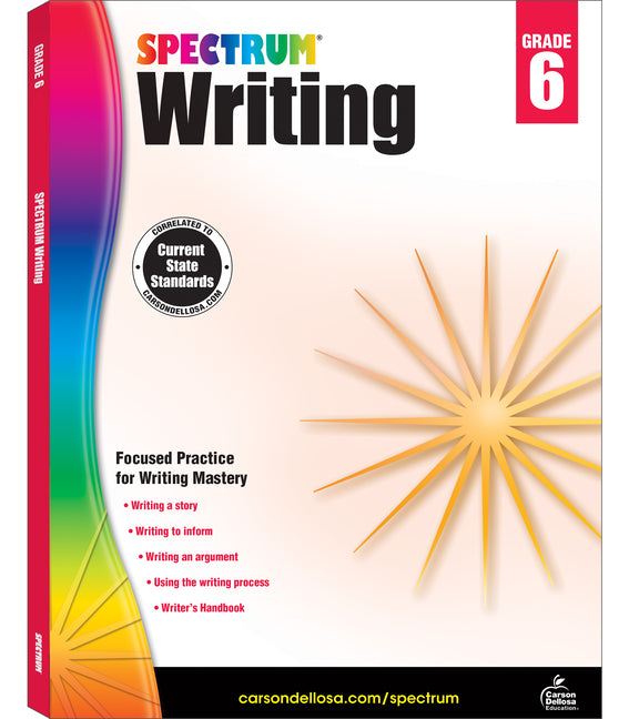 Spectrum Writing, Grade 6: Volume 40 - Ingram