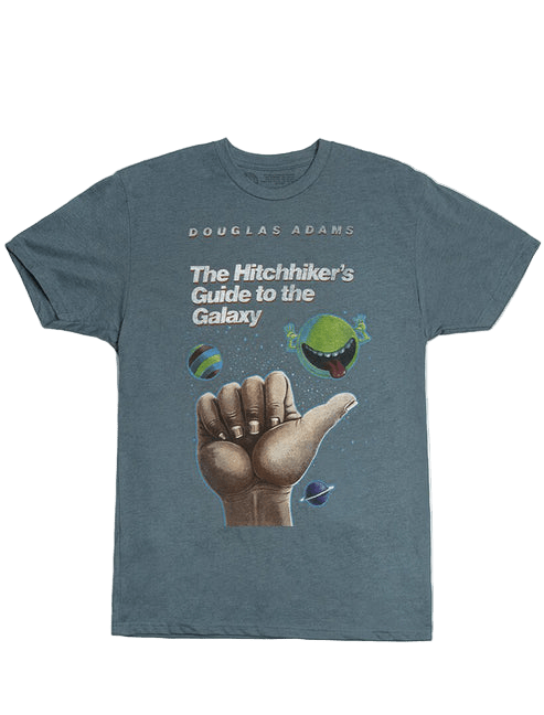 The Hitchhiker's Guide to the Galaxy (Indigo) Unisex T-Shirt