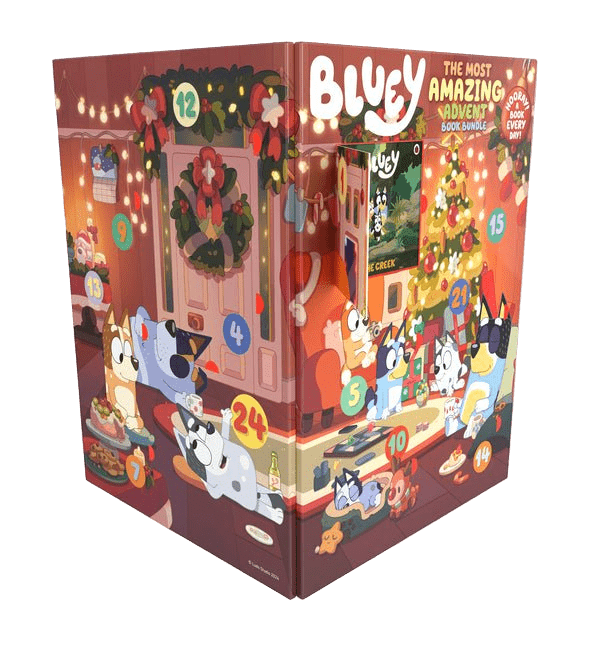 Bluey: The Most Amazing Advent Calendar Book Bundle