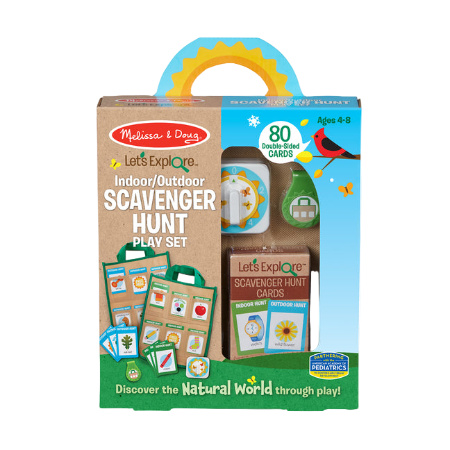 Let's Explore Indoor/Outdoor Scavenger Hunt Play Set