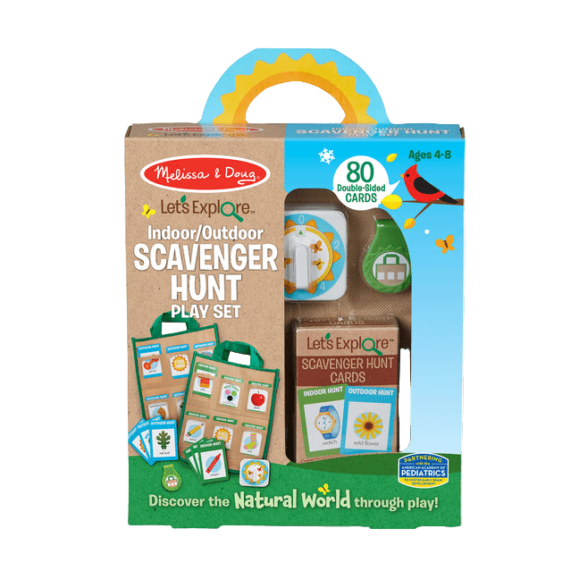 Let's Explore Indoor/Outdoor Scavenger Hunt Play Set