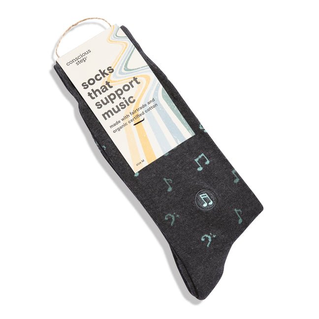 Socks That Support Music Notes - Ingram