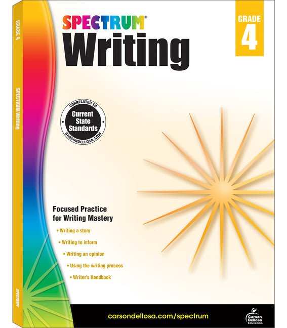 Spectrum Writing, Grade 4: Volume 38 - Ingram