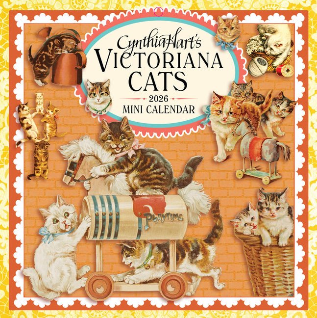 Cynthia Hart's Victoriana Cats Mini Wall Calendar 2026 - Ingram