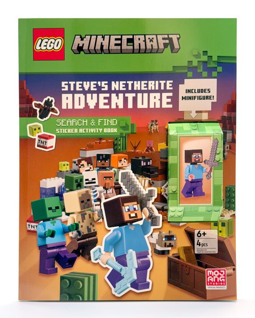Steve's Netherite Adventure (Lego Minecraft) - Ingram