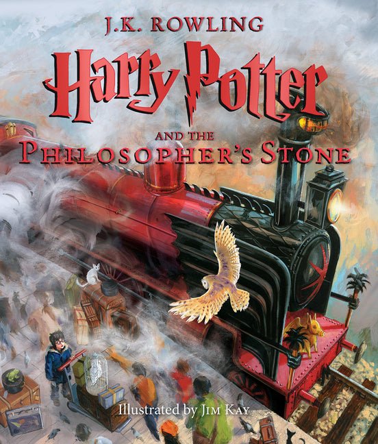 Harry Potter and the Philosopher's Stone: The Illustrated Edition (Harry Potter, Book 1)