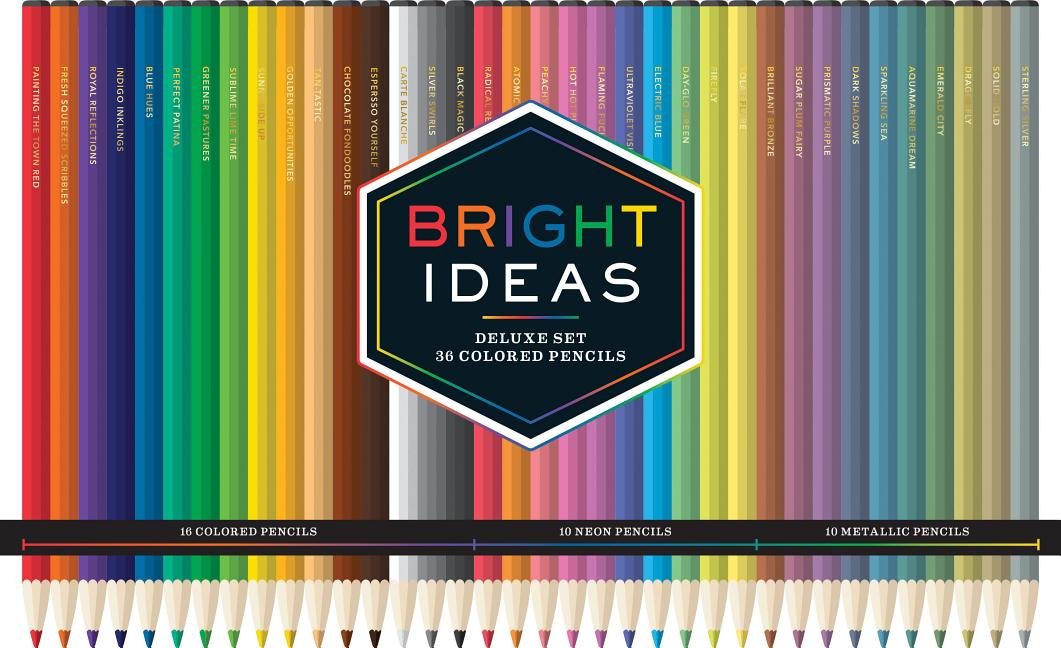 Bright Ideas Deluxe Set: 36 Colored Pencils - Ingram