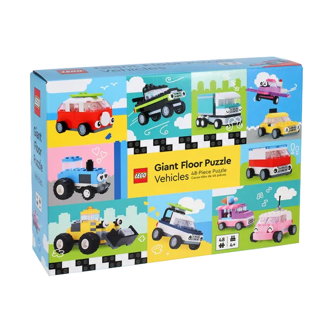 Lego 48-Piece Giant Floor Puzzle: Vehicles