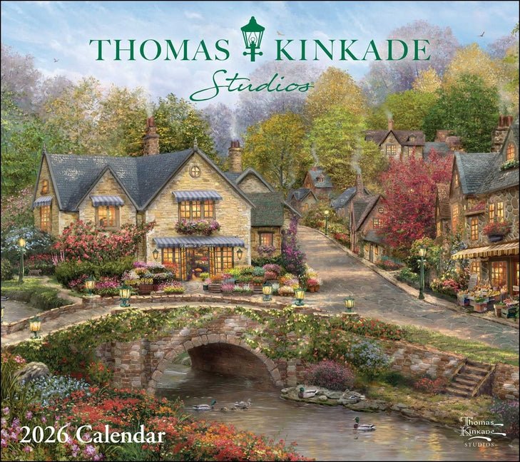 Thomas Kinkade Studios 2026 Deluxe Wall Calendar - Ingram
